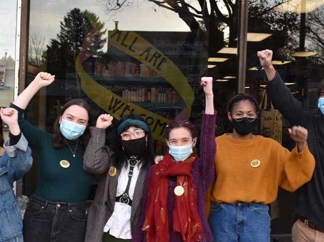 Employees at D.C.’s Politics and Prose bookstore won in their attempt to unionize and get recognized under a collective bargaining agreement, the bookstore and collective bargaining team announced Monday.