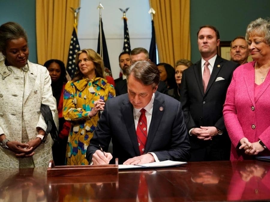 Virginia Gov. Glenn Youngkin signed more than 100 bills into law this week, including a bill that gives parents the authority to prevent their children from learning material deemed “sexually explicit content.”