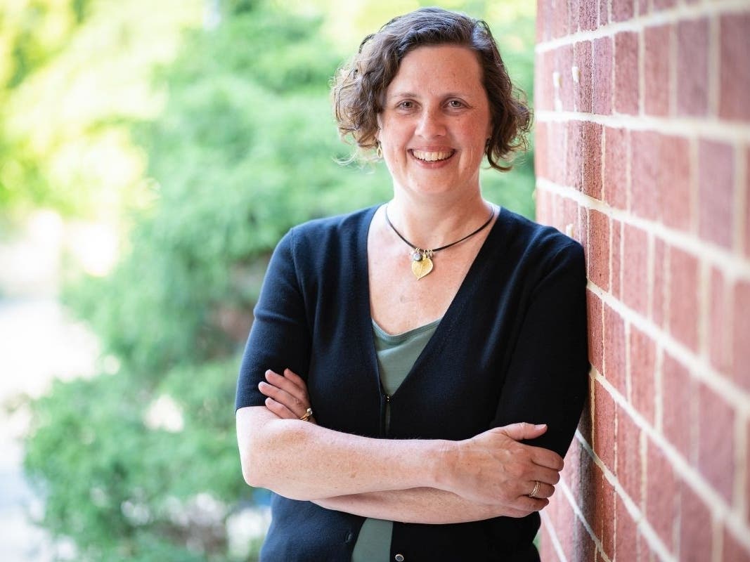 Bethany Sutton, a 20-year resident of Arlington, is a former PTA president and a parent of two daughters who attend middle school and high school in Arlington Public Schools. She is seeking the Democratic Party's endorsement for school board.