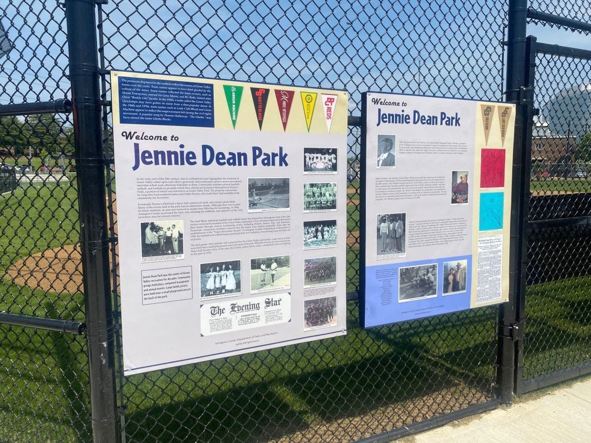 Arlington County Parks and Recreation held a ceremony Saturday afternoon to celebrate the reopening of the newly renovated Jennie Dean Park, a recreation area along Four Mile Run.