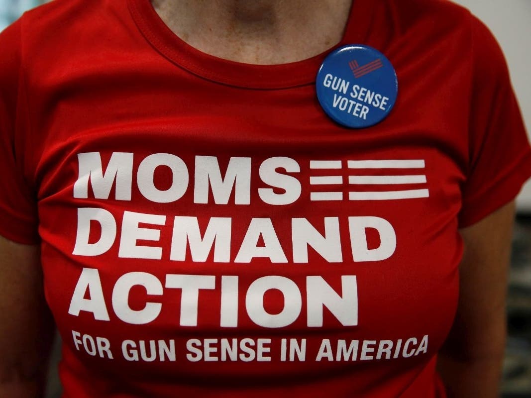 A Moms Demand Action rally for stricter gun laws is planned for Saturday at 5 p.m. at Hope Garden, near Courthouse Plaza, in Arlington.