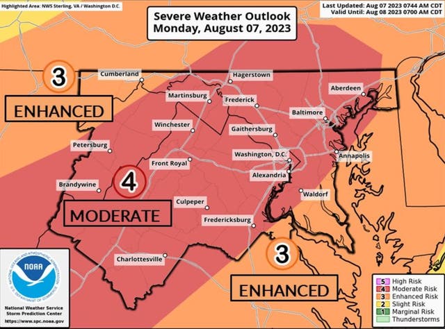 100K Without Power In Maryland After Storms | Bethesda, MD Patch