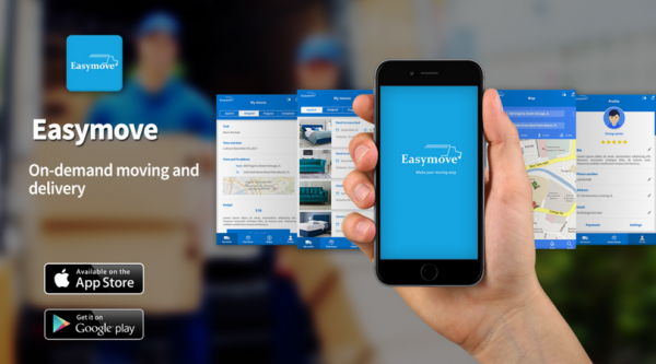 Easymove on-demand moving app Easymove on-demand moving app