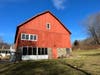 The historic red barn at the Heritage Center. 