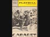 - Personally-signed CABARET PLAYBILL PEG MURRAY gave me to further personally enter her career in my collection. -