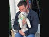 Steve Grand with his pet Gracie.