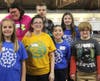 St. Francis Xavier students pose for a picture with their new SEASPAR friends.  
