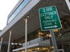 Three-hour parking is along Addison Avenue in Elmhurst, including in front of FFC health club, which opened more than a year ago. 