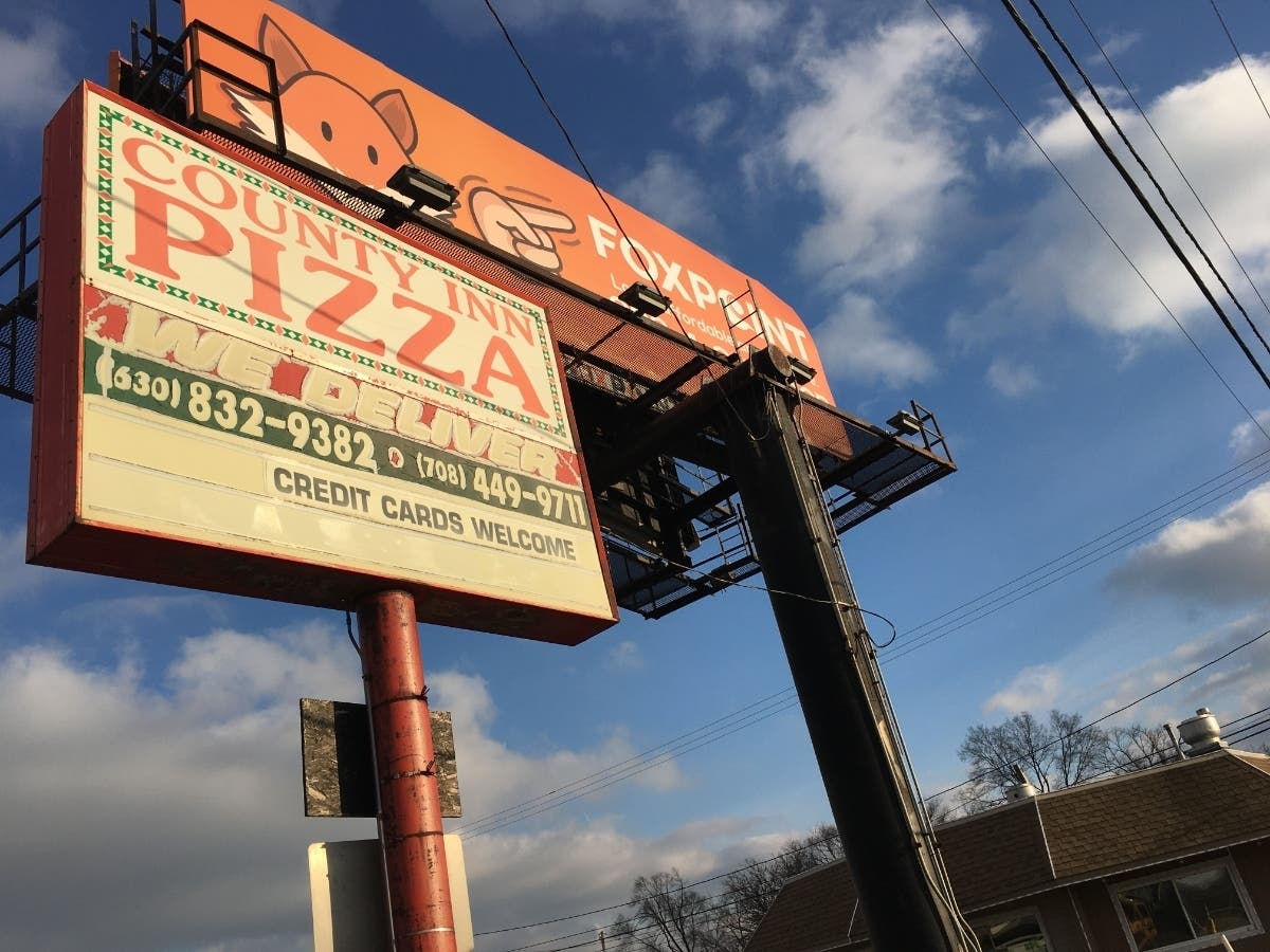Residents say they are missing the food at County Inn Pizza on Roosevelt Road in Elmhurst. It has been closed since September.