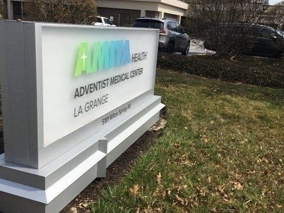 Amita Adventist Medical Center La Grange had 26 coronavirus patients as of Wednesday, a slight increase from the week before. 