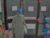 This is footage of the robbery suspect entering the 7-Eleven in Riverside early Friday morning. 