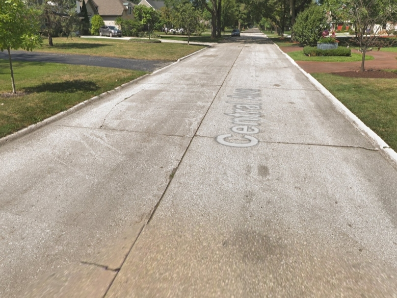  About half of residents in the Forest Hills neighborhood want sidewalks, a village trustee says. 