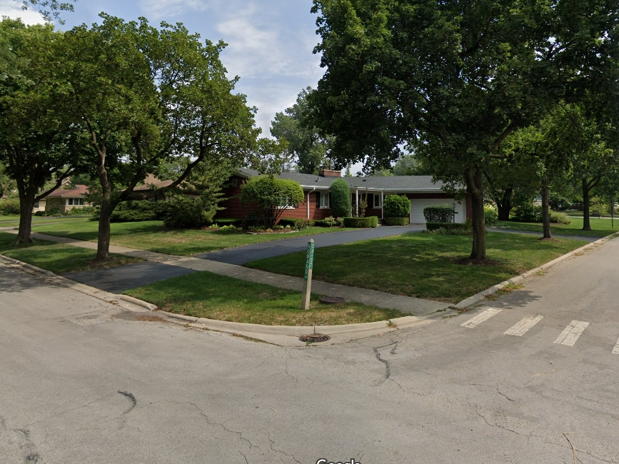 The intersection of 54th Street and Howard Avenue is one of two spots in the Springdale neighborhood where flooding occurs. A potential solution is draining water at the nearby Springdale Park. engineers said. 