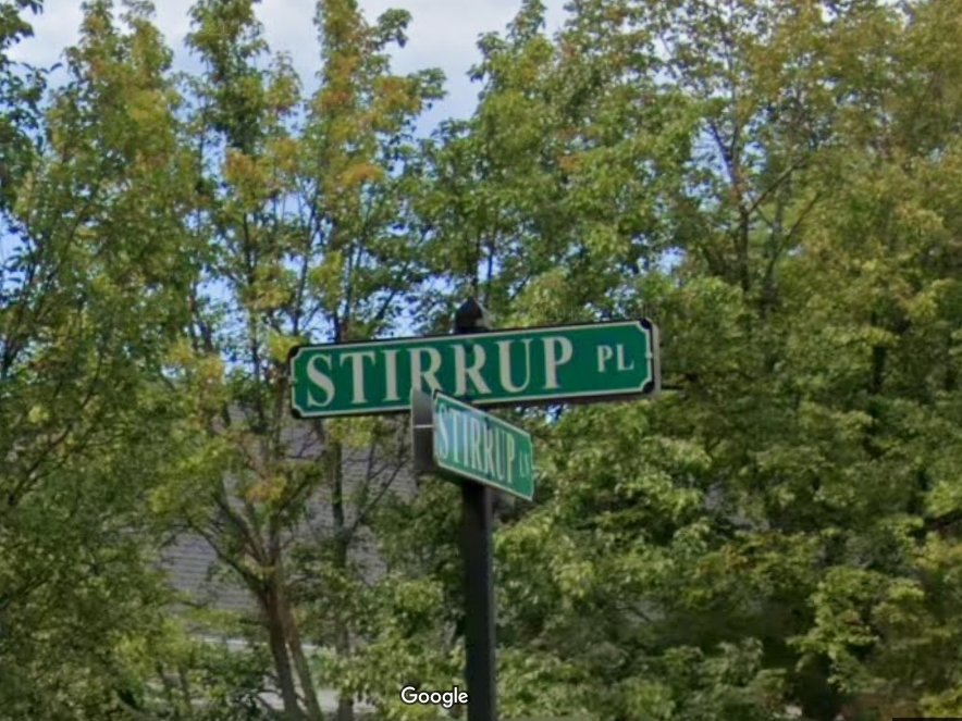 The burglary happened in the early evening of July 17 in the 100 block of Stirrup Place. 