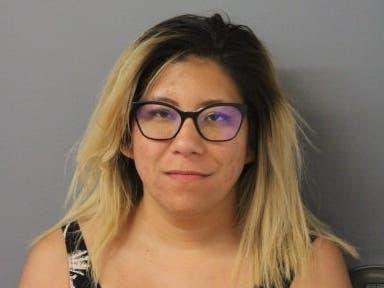 Roxanne M. White, 35, of Chicago, was charged with DUI, hit-and-run property damage and several other traffic violations.