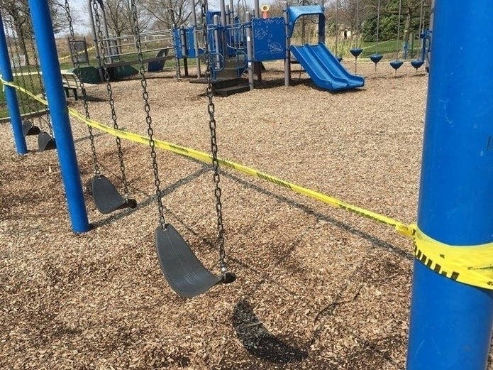 The Elmhurst Park District has had to shut down programs during the pandemic. Its income had dropped by a third this year. 