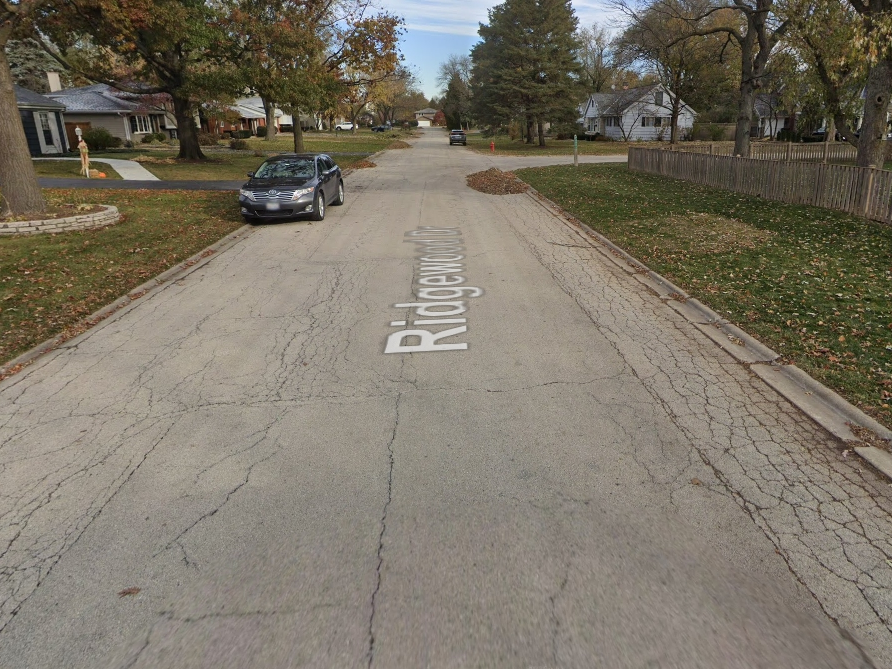 Ridgewood Drive is the lowest point in the Ridgewood subdivision and as a result, the most prone to flooding. The village is proposing rain gardens to lessen flooding. 