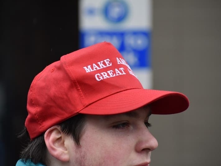 La Grange Trustee David McCarty described former President Donald Trump as "megalomaniacal" in a speech asking for his colleagues to approve engineering contracts. 