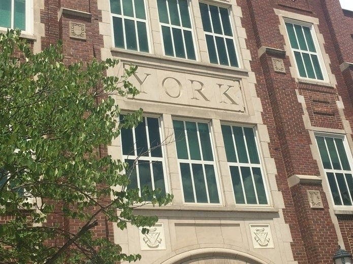 A York High School football player is responsible for the two nooses hung on metal bleachers in January, according to a police report.