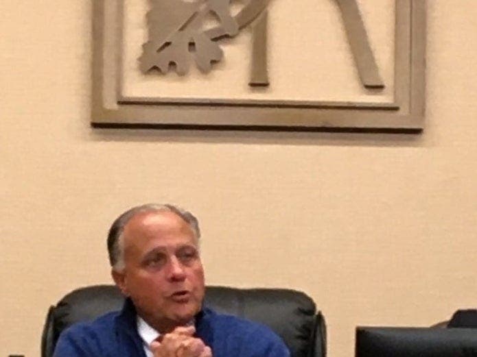 A Burr Ridge resident called Mayor Gary Grasso a derogatory name typically used for Italian Americans. She neither denied nor confirmed using the term. 