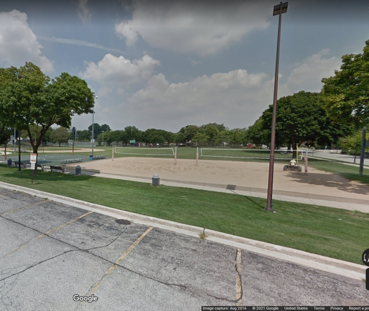 Social media-inspired basketball parties were held July 17 and Aug. 17 at Memorial Park in La Grange Park. 