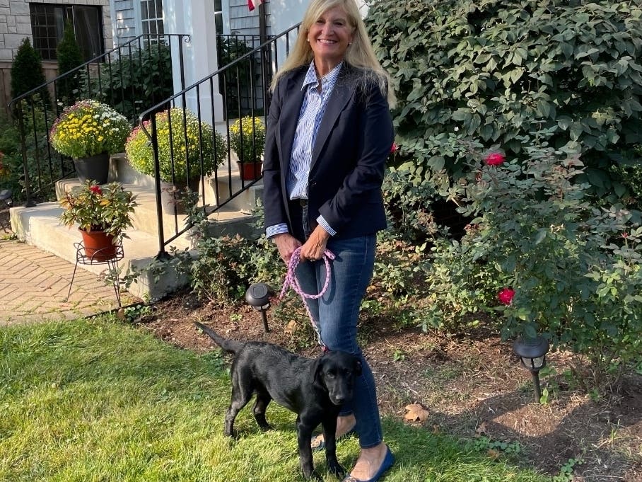 Cindy Cronin Cahill of Elmhurst is considering running for the DuPage County Board. Her brother, Dan Cronin, is now the board's chairman, but he is not running again.