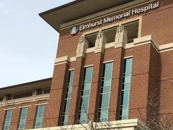 Elmhurst Hospital was treating 70 patients for the coronavirus on Monday, according to the latest statistics. That's the highest number in more than a year. 