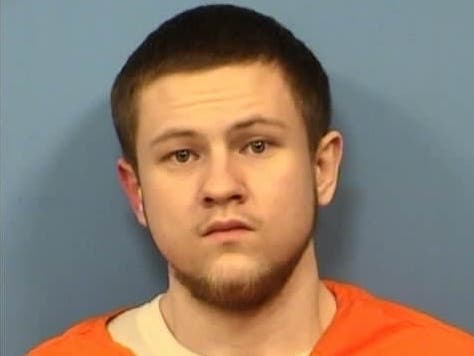 Bruce Berrier, 23, pleaded guilty in December to one count of gunrunning, a felony. He disappeared from a funeral on Jan. 11 but was found Saturday, police said.