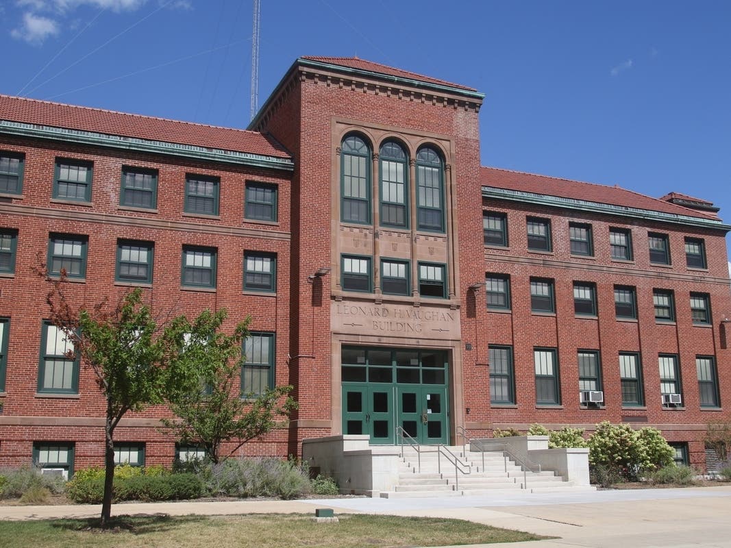 A number of residents protested after the Lyons Township High School board closed public comment after a half hour, which is its procedure. 