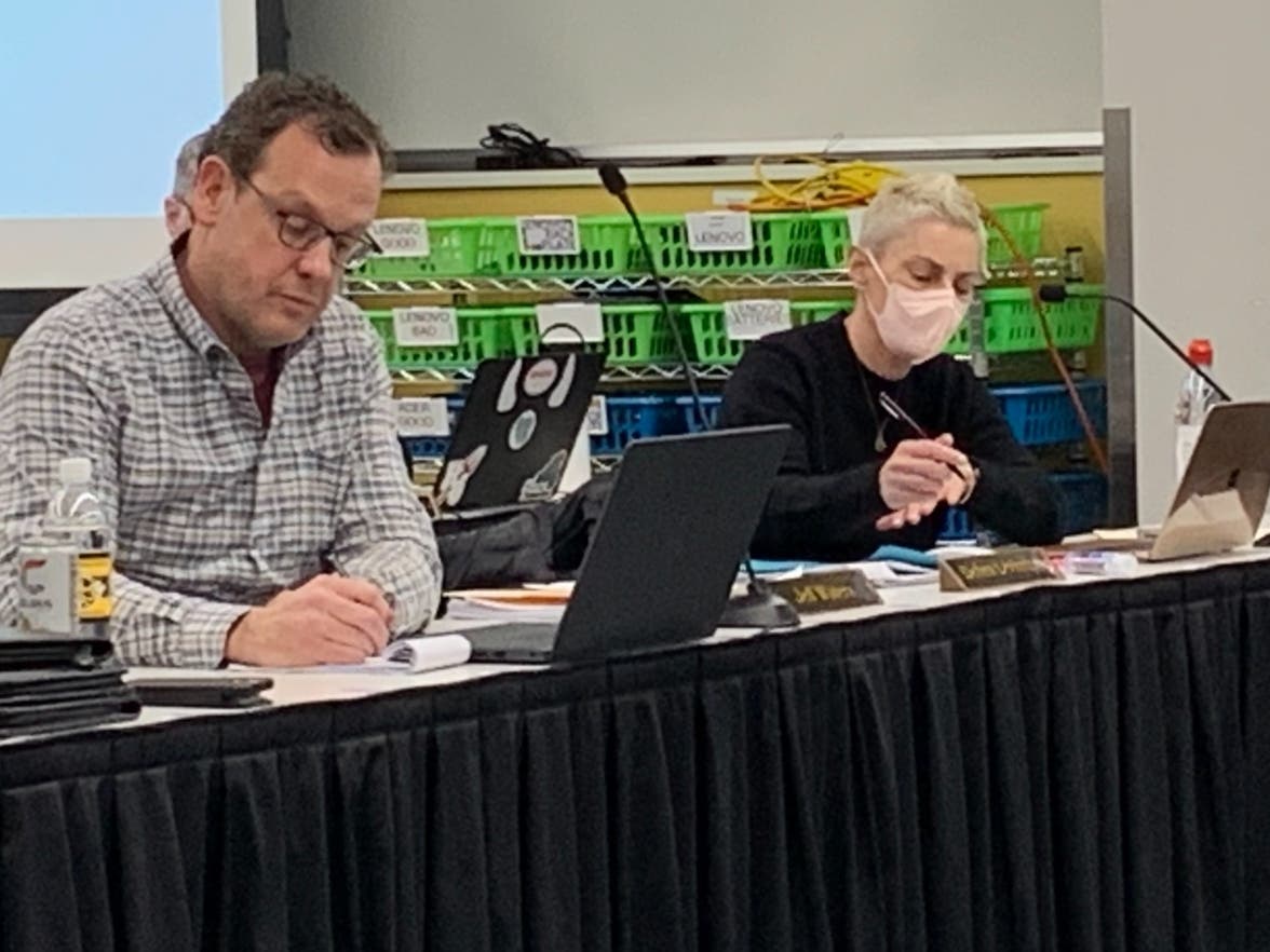 Jeff Waters, a Hinsdale High School District 86 board member, said Thursday he wanted more feedback from families before the district starts early release Wednesdays. Member Debbie Levinthal indicated support for early release. 