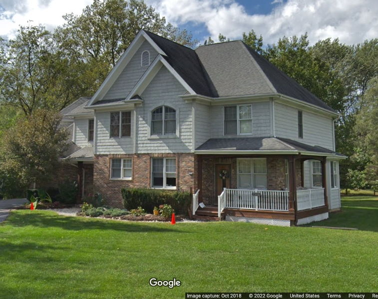 A fire damaged the house at 7350 Forest Hill Road on Tuesday afternoon. No cause has been determined. 