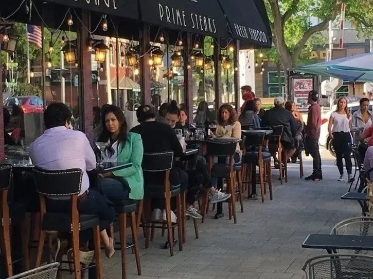 A fight happened shortly after midnight April 2 at 100 South Chop House, 100 S. York St. A man called police and lied that someone had a gun to his head, which resulted in a felony charge for filing a false report, police said. 