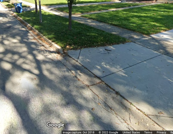 Jane Cushing tripped and fell in the 400 block of South Prospect Avenue on May 20, 2020, according to a settlement agreement.