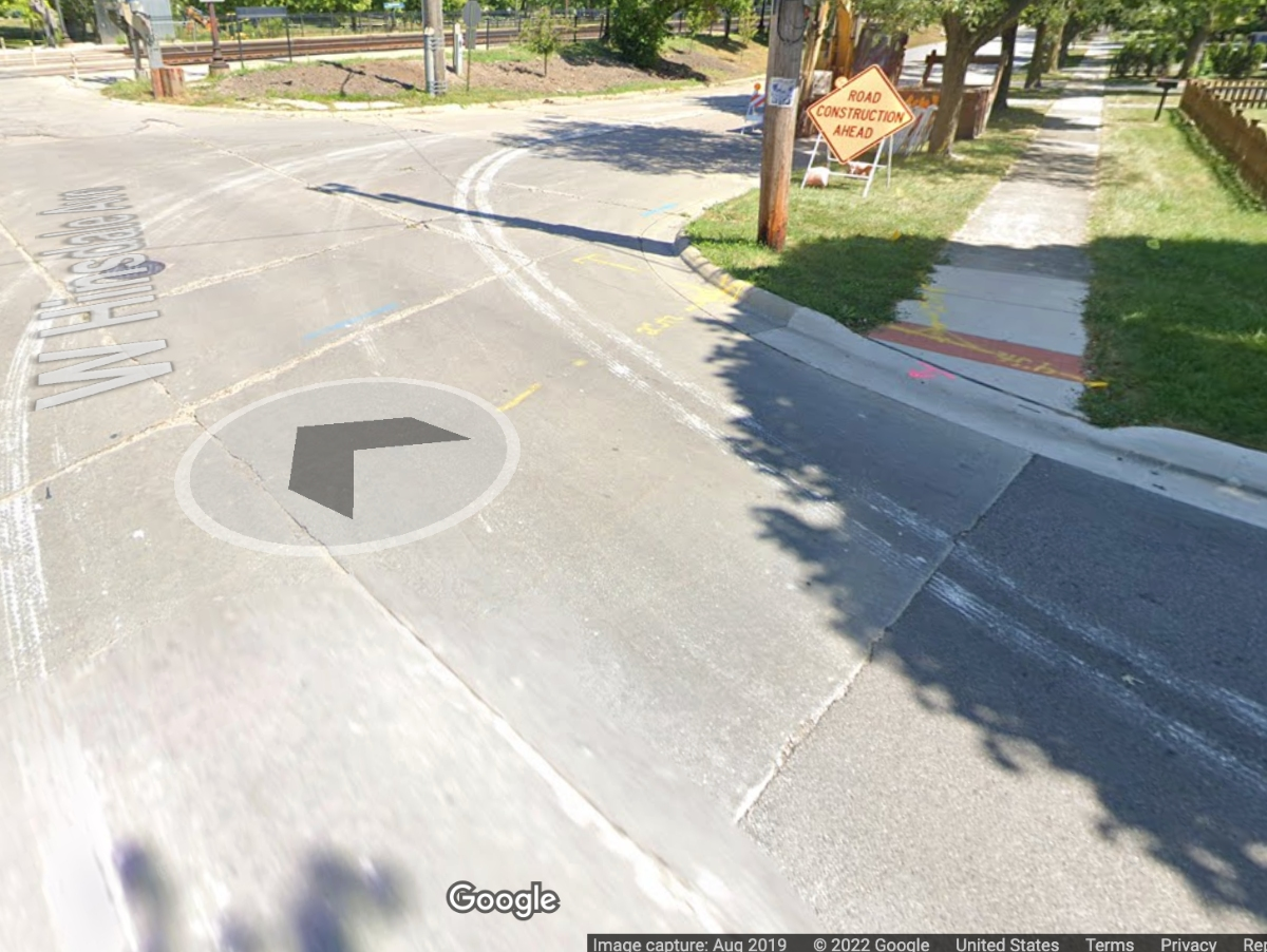 The armed robbery took place early Monday afternoon at Stough Street and Hinsdale Avenue in Hinsdale, according to a police report. 