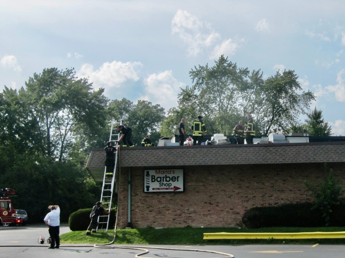 Firefighters responded to a fire Tuesday afternoon at Rolling Lanes bowling alley at 6301 Joliet Road in Countryside. 
