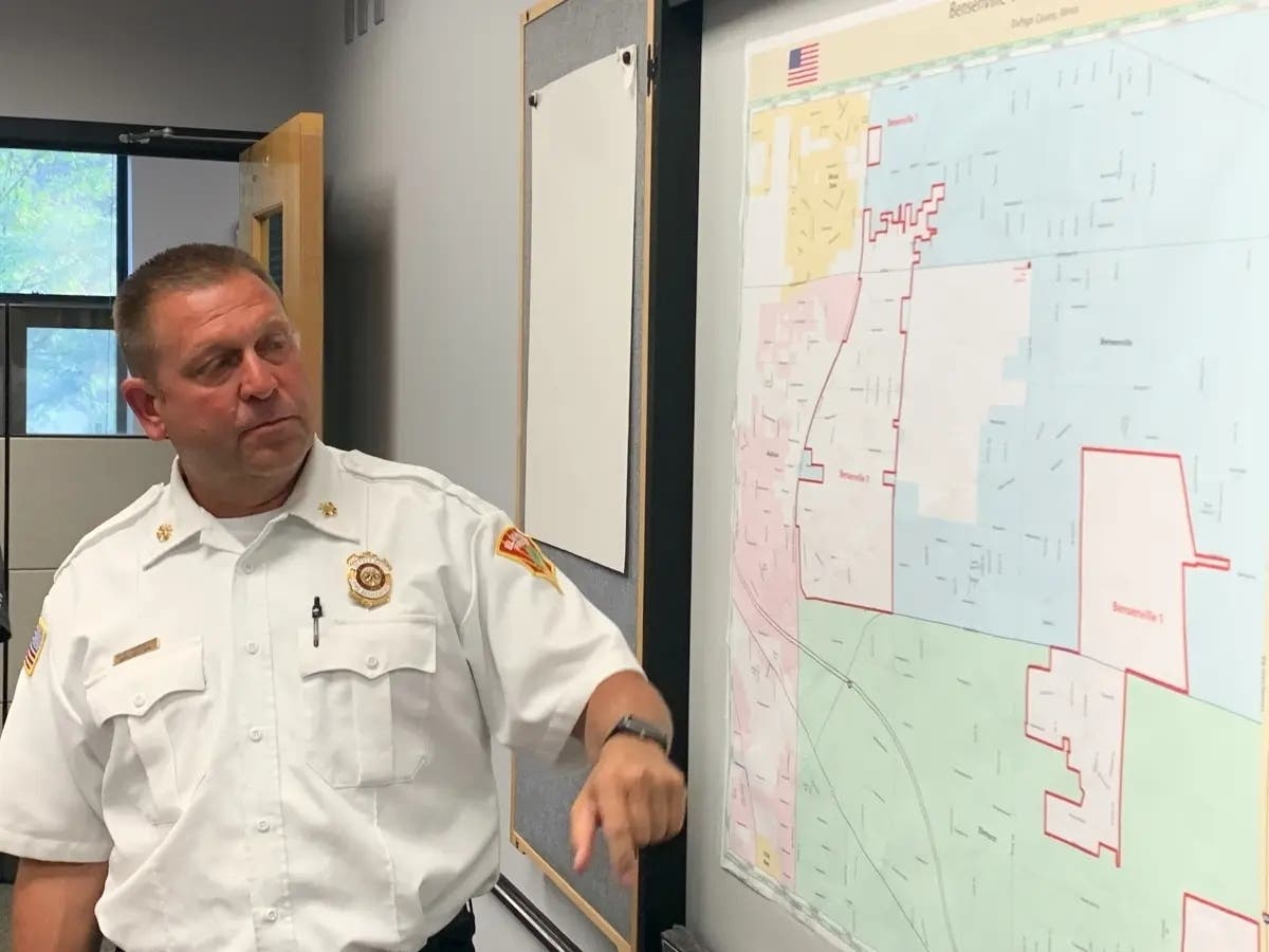 Bill Anaszewicz, Elmhurst's acting fire chief, has been recommended as the fire department's new permanent chief. 