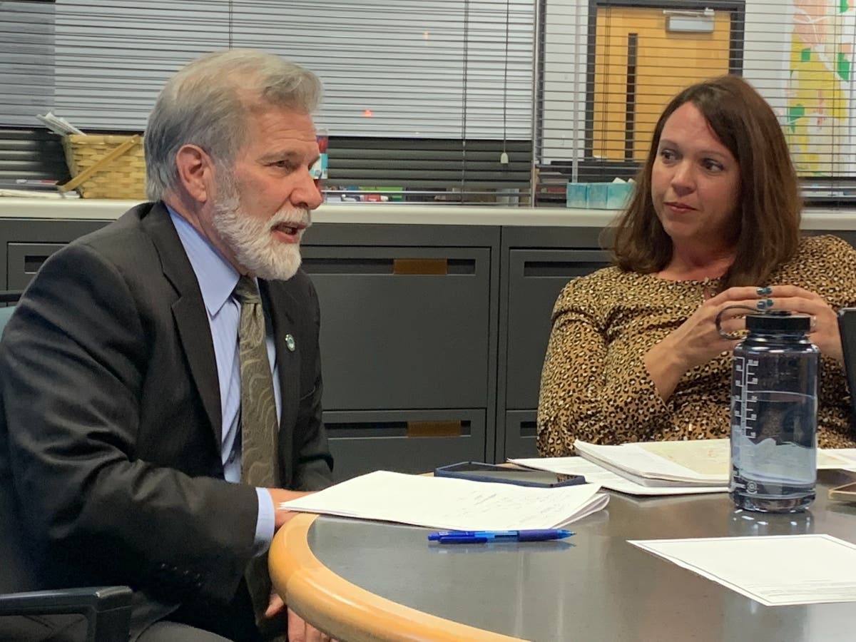 Elmhurst Mayor Scott Levin said Monday he was opposed to closing York Street for outdoor dining. By contrast, Alderwoman Emily Bastedo was open to the idea. 