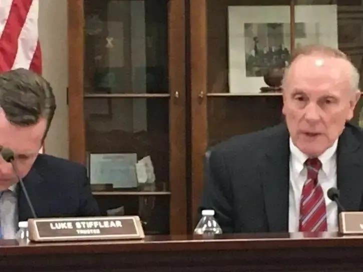 Hinsdale Village President Tom Cauley on Tuesday warned of people camped out in local parks once a new crime law takes effect. 