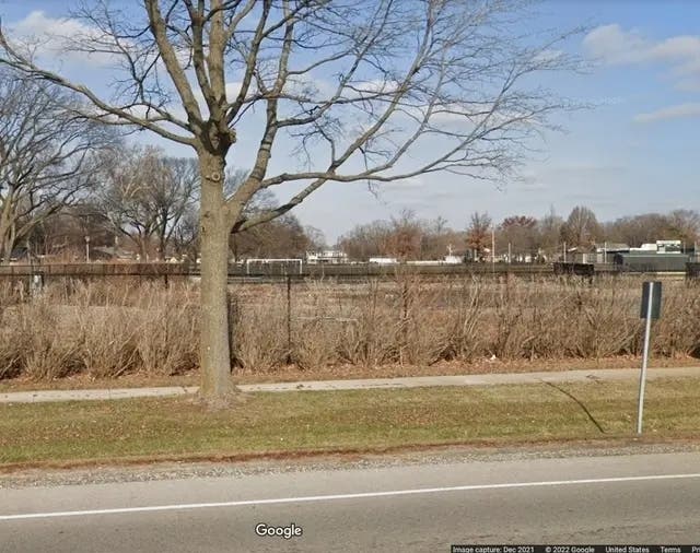 The gravel parking lot at Bryan Middle School, 111 W. Butterfield Road, is referred to as an eyesore.