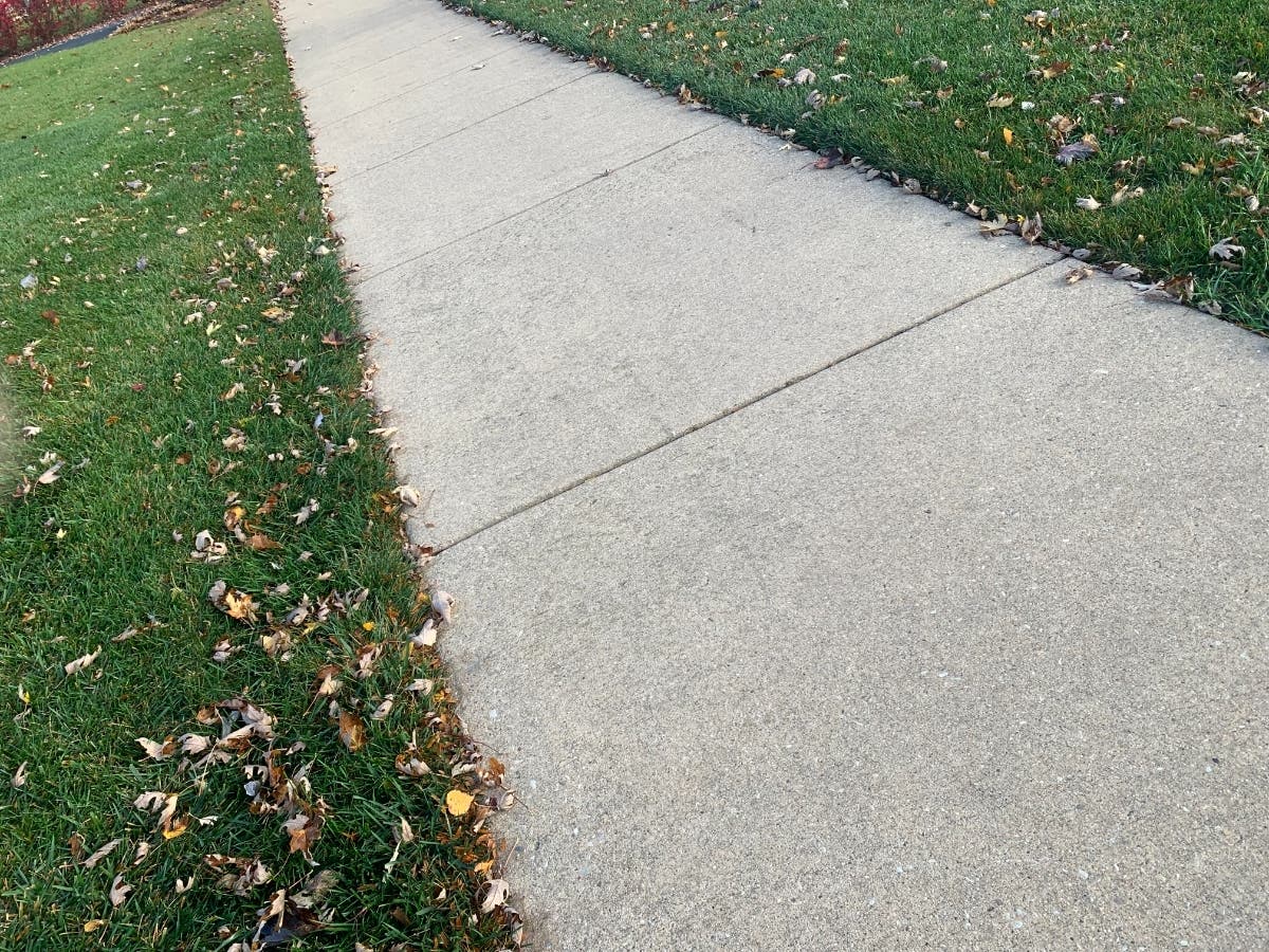 Burr Ridge officials expressed happiness with the completion of two sidewalk projects – one on Garfield Avenue, the other on Kraml Drive.