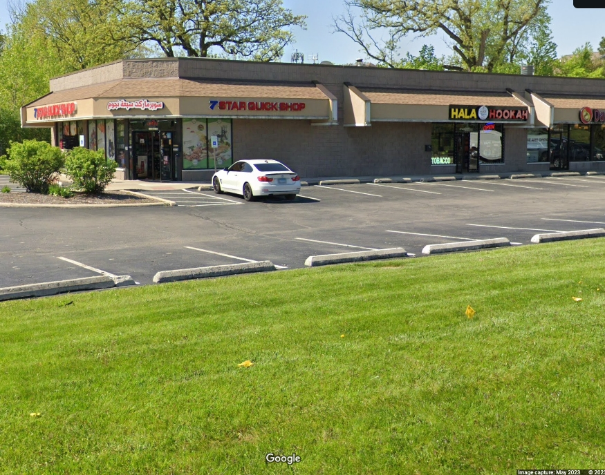 The strip mall southwest of 91st Street and Kingery Highway (Route 83) would be demolished under a plan for a QuikTrip truck stop.