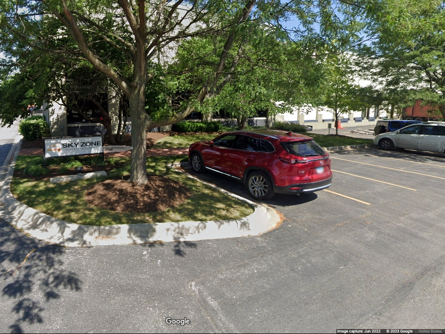 A domestic disturbance occurred about 8 p.m. Saturday at Sky Zone Trampoline Park, 325 W. Lake St., Elmhurst police said.
