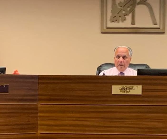 Burr Ridge Mayor Gary Grasso (pictured) traded barbs online recently with Orland Park Mayor Keith Pekau. 