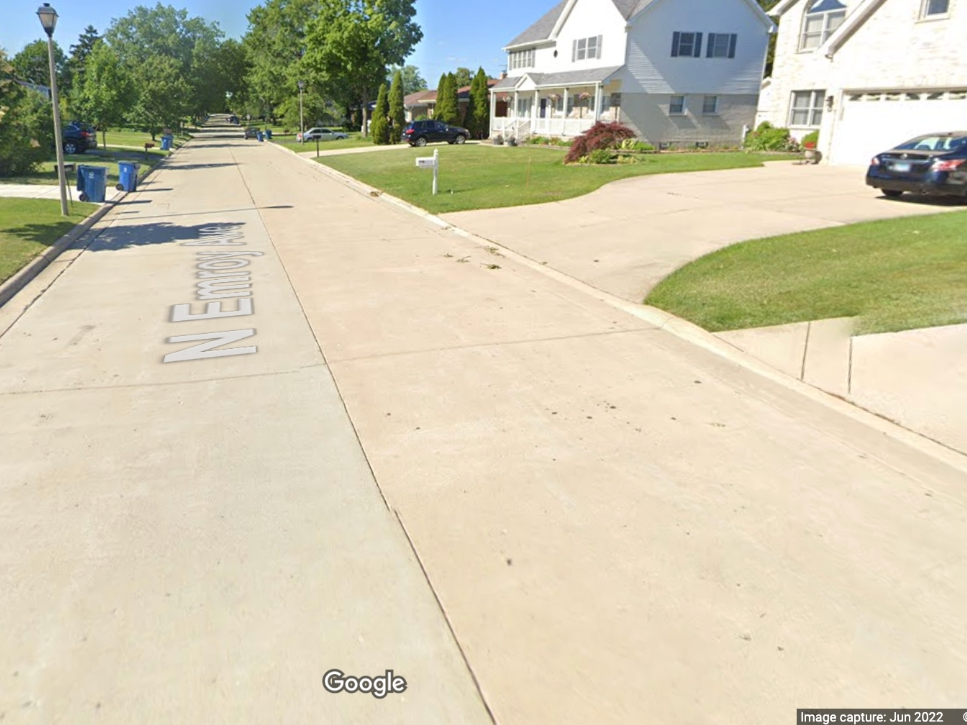 Emroy Avenue is an example of a concrete street in northeast Elmhurst. The city has zeroed out money for concrete street resurfacing. An alderman wants to know why. 
