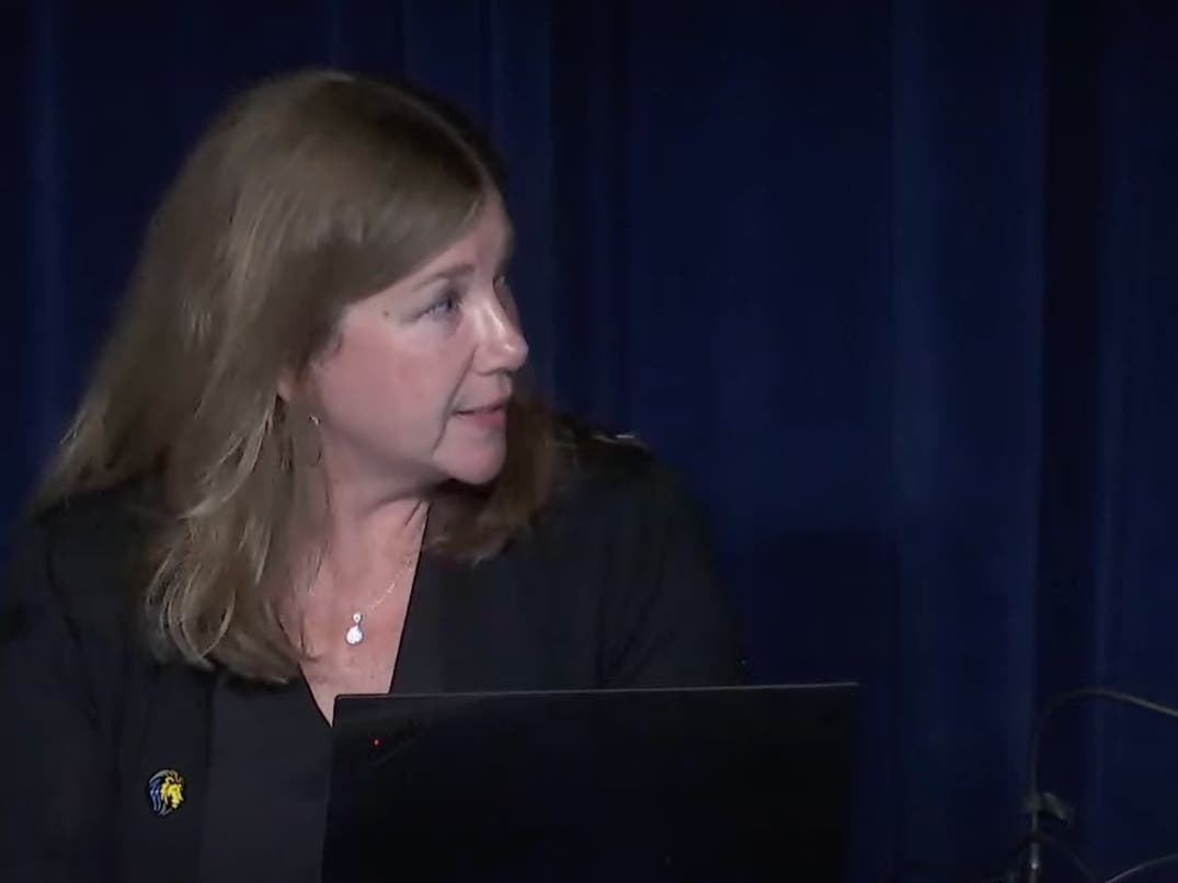 Dawn Aubert, Lyons Township High School's board president, resigned effective immediately Tuesday morning. 