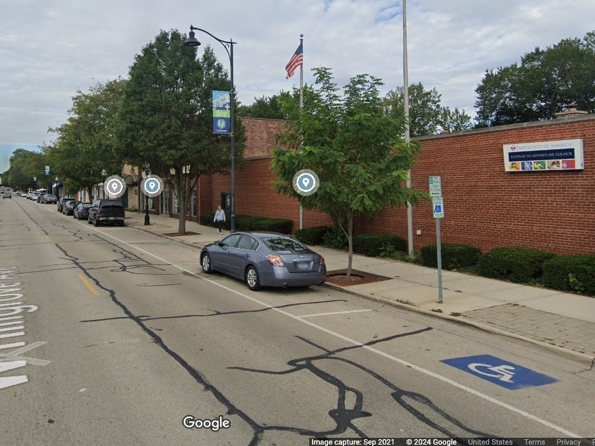 A four-story building with apartments and businesses is proposed for 811 to 901 W. Hillgrove Ave. in La Grange.