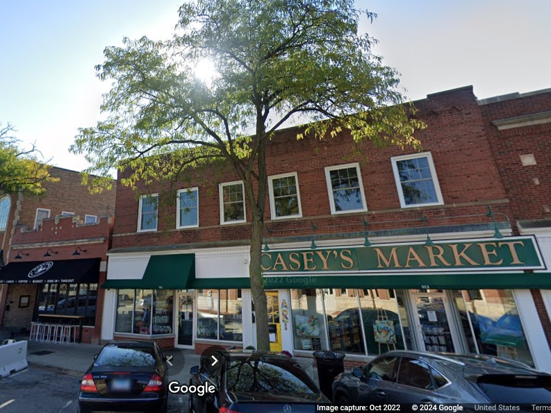 Casey's Market is one of the three Western Springs businesses seeking a village grant for building improvements. 