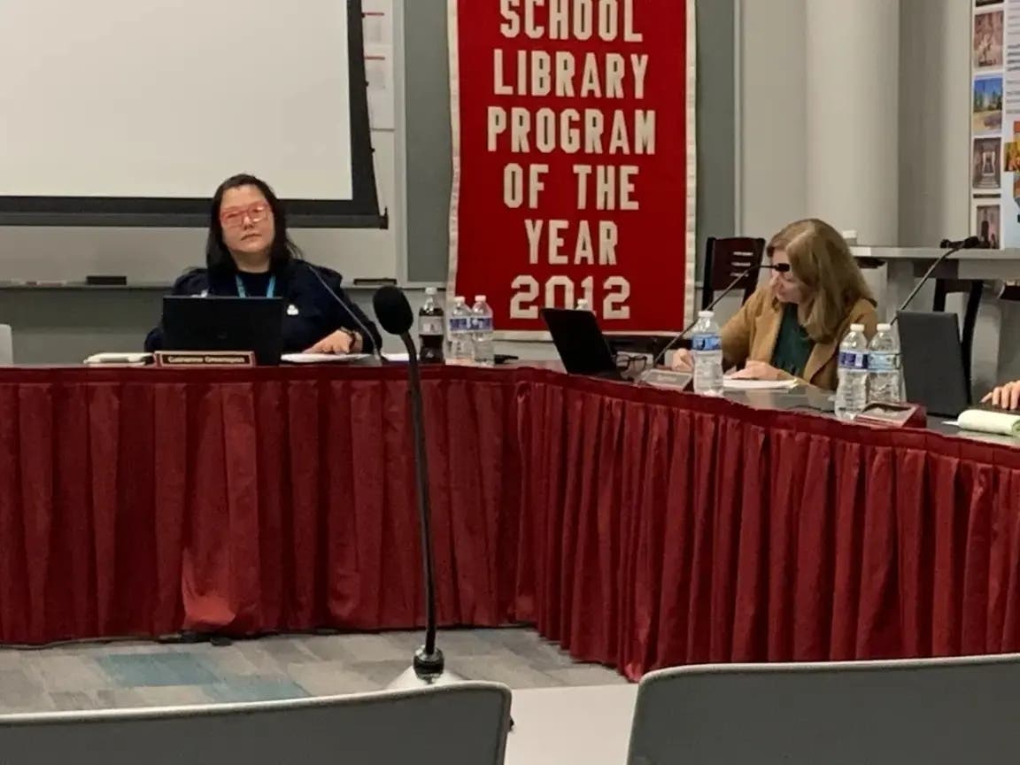 Hinsdale High School District 86's legal bills in August show that board President Catherine Greenspon (left) reached out to the law firm more often than Superintendent Michael Lach. 