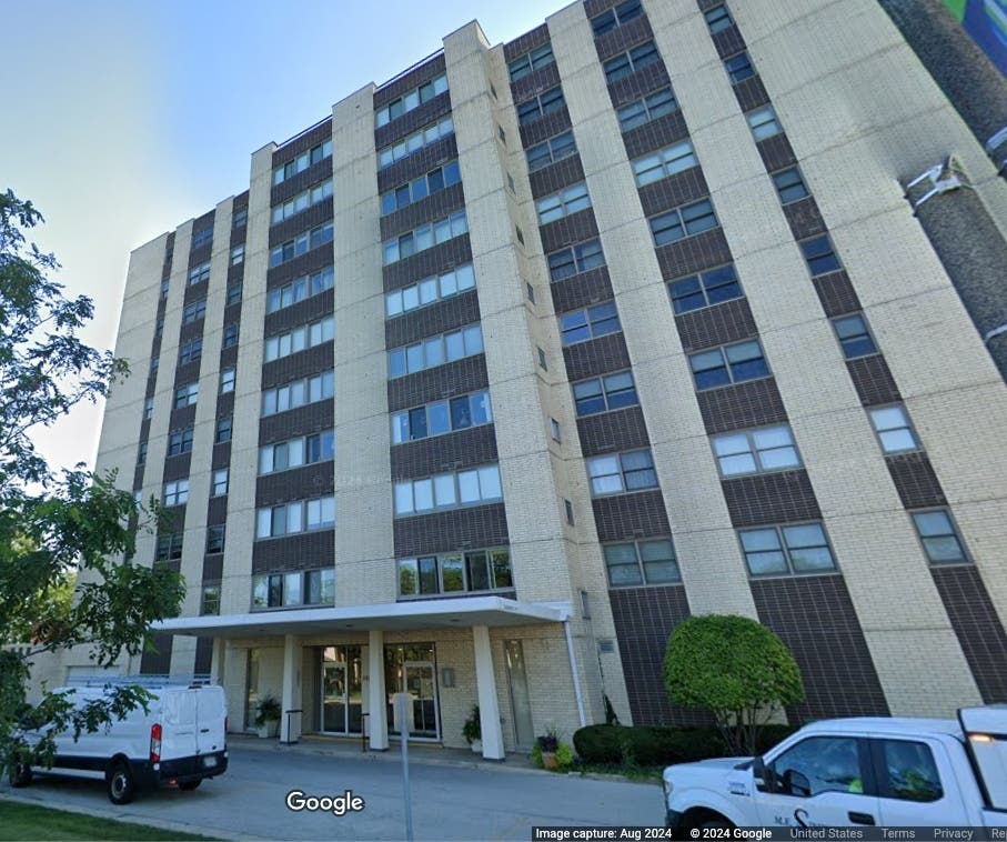 Firefighters responded Sunday night to a fire in the 10-story La Grange Tower, 141 N. La Grange Road, the village said. 