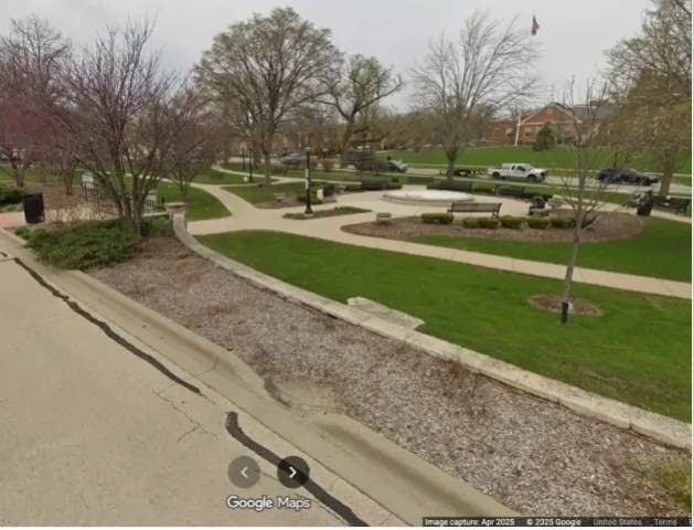 Hinsdale officials are planning a pavilion for downtown's Burlington Park. The project is estimated to cost $250,000 to $300,000.